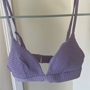 Light purple bikini top